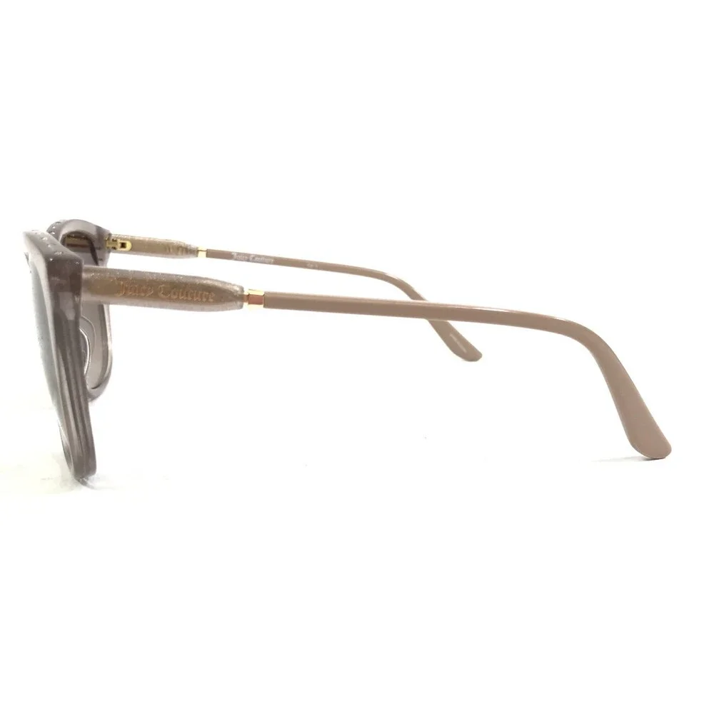 Juicy Couture Sunglasses JU635/G/S DXQHA Beige Glitter w/ Brown Gradient Lenses